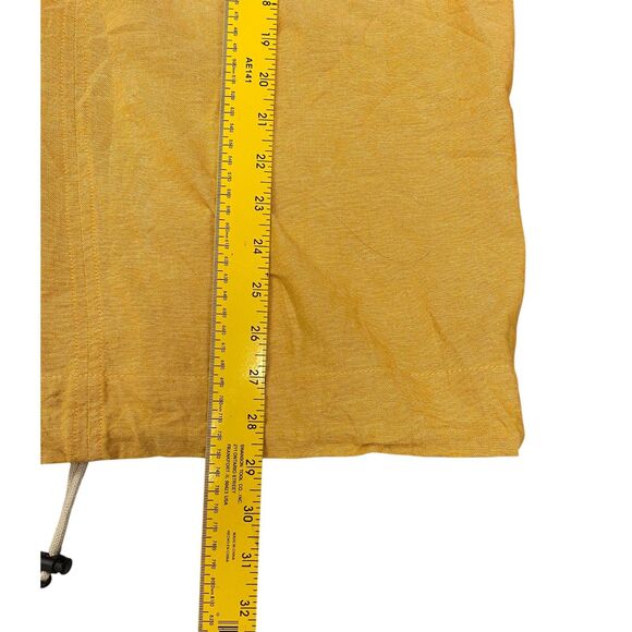 EZEKIEL Women's Mustard Yellow / Gold Hooded 100% Cotton Jacket Sz XL - Picture 6 of 6